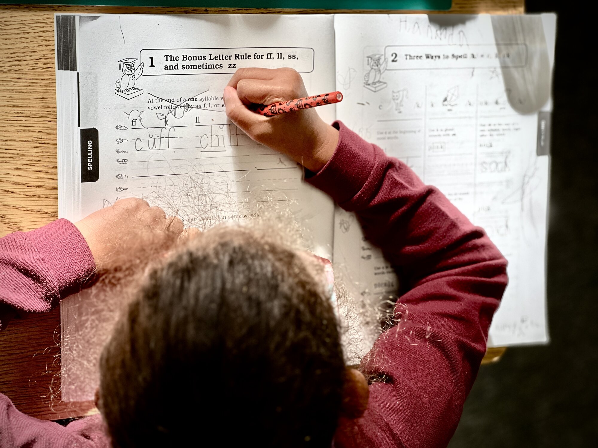 Second grade classroom activities