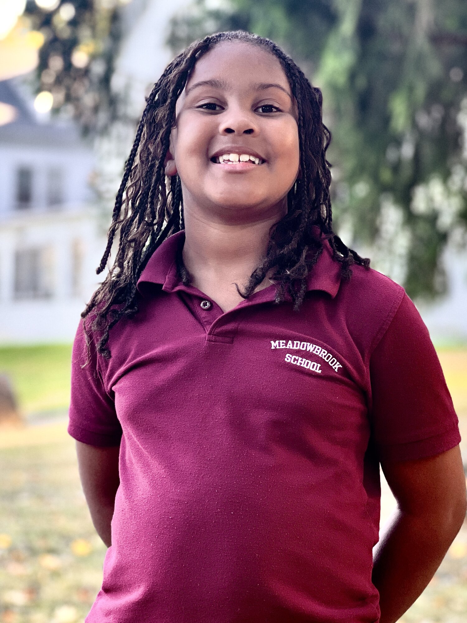 Student shadow program participant